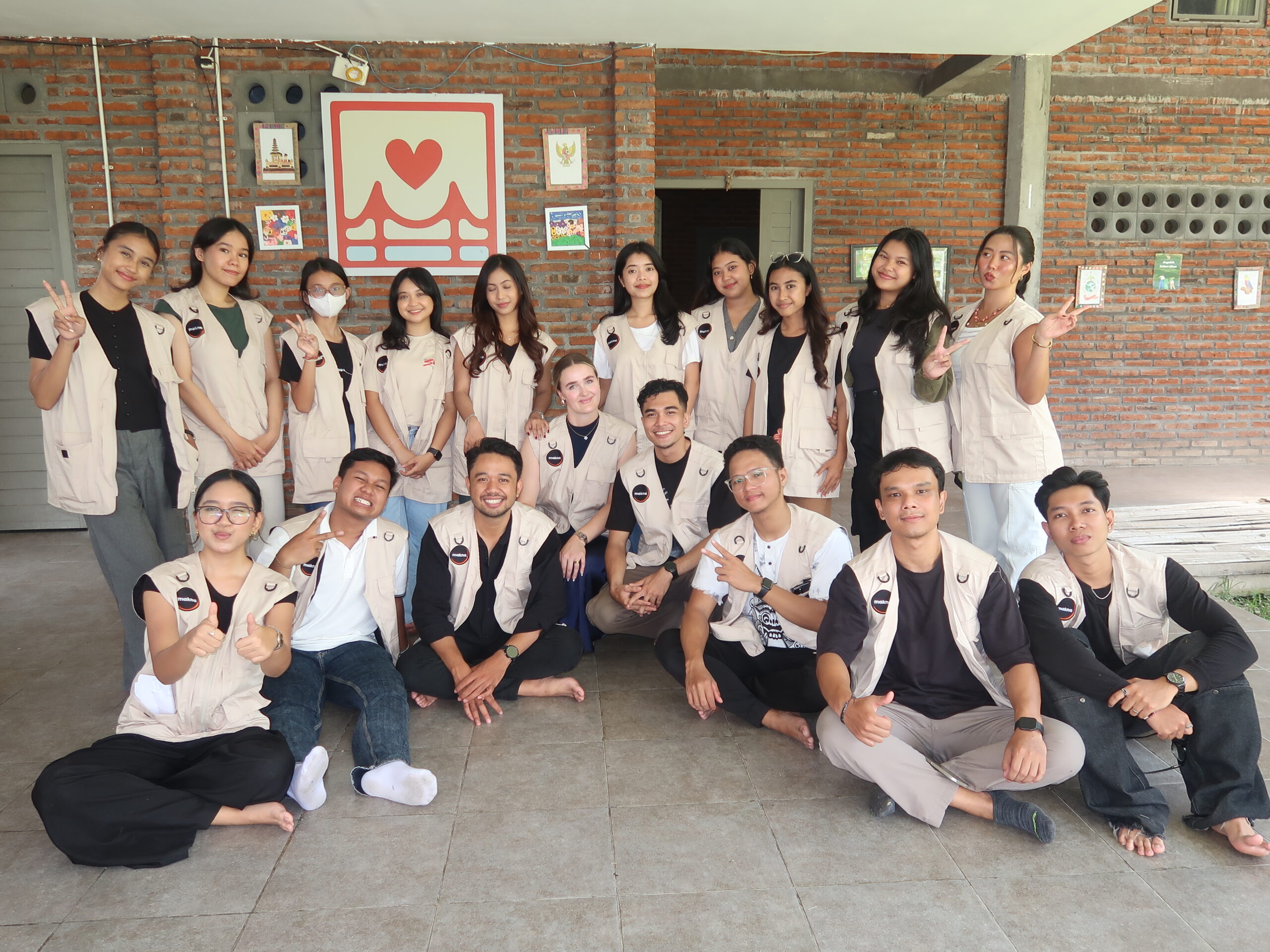 Makna Bali first event "Aksi Pertama Kami"
